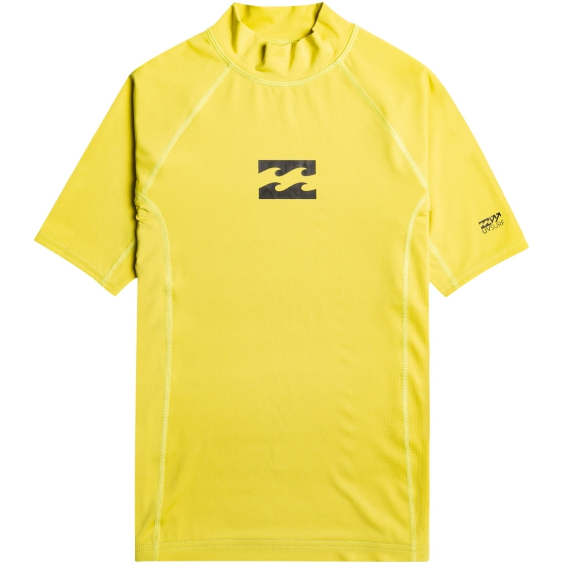 2026 Billabong Junior Waves All Day UV50 Short Sleeve Lycra Vest EBBWR00101 - Acid Green
